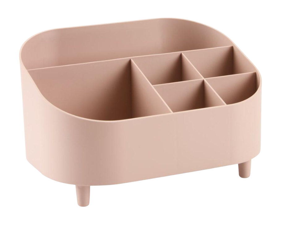 Органайзер полистиреновый 22x16x14 см Розовый