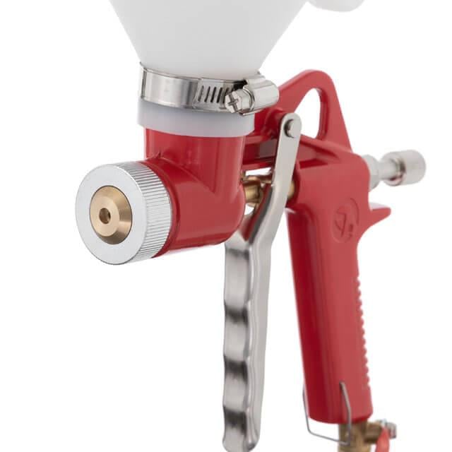 Пневматический распылитель/ три форсунки 4/ 6/ 8 мм В/Б пластмассовый 7000 мл 3-6 атм Intertool (PT-0402) - фото 3