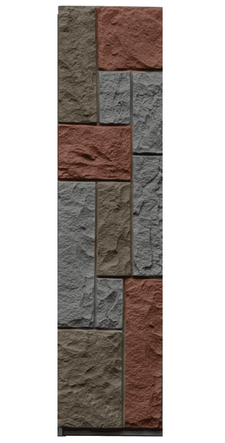 3D-панель Венеция 1200х300х30 мм Коралловый (2386546373)