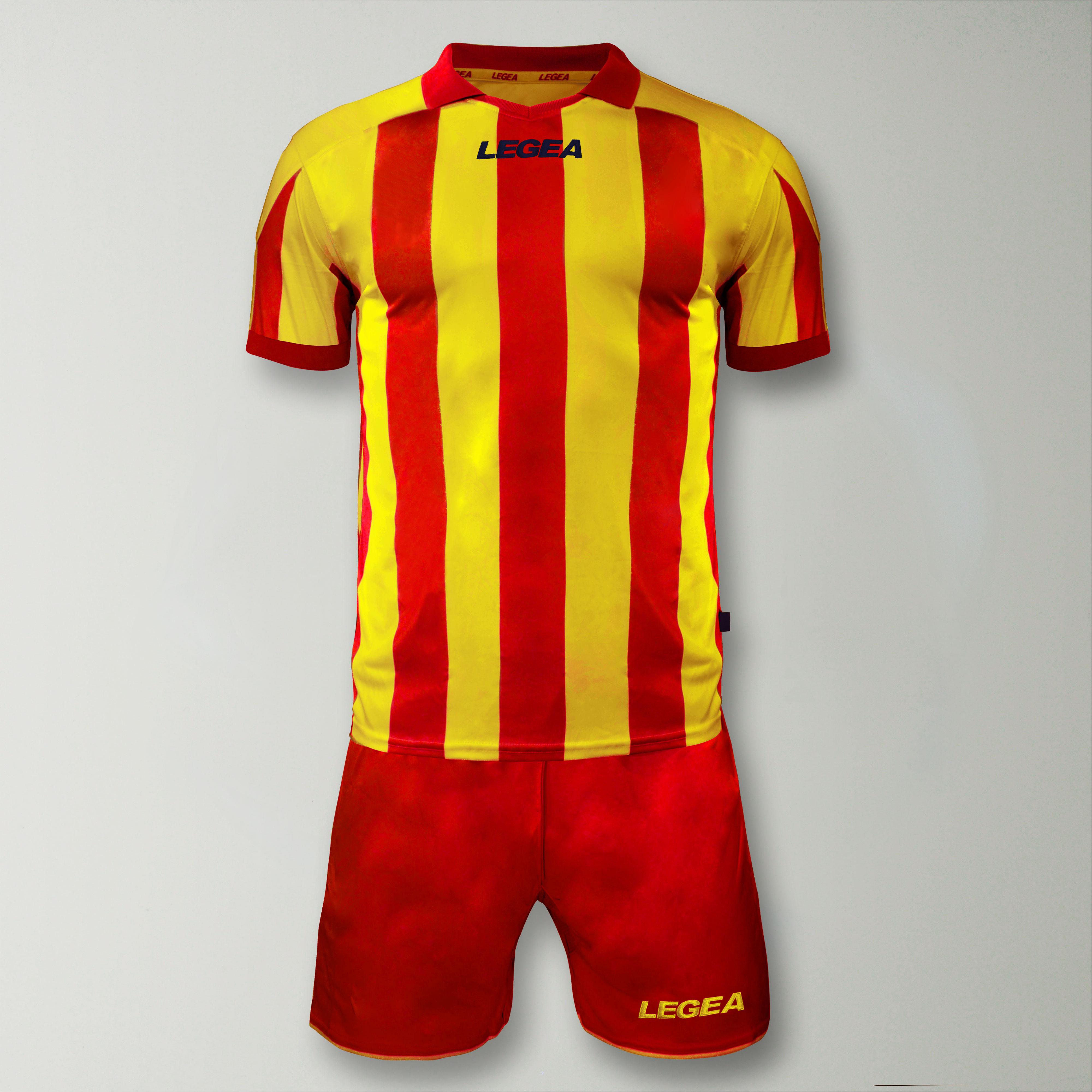 Футбольна форма Legea KIT0019 BELGRADO M Red Yellow