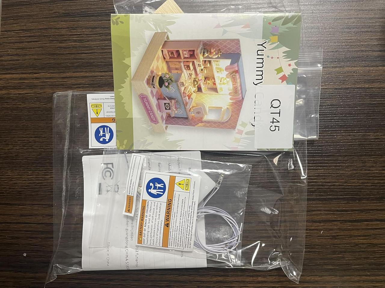 Конструктор 3D Румбокс Магазин солодощів своїми руками зі світлом (2483930982) - фото 6 Конструктор 3D Румбокс Магазин солодощів своїми руками зі світлом (2483930982) - фото 6