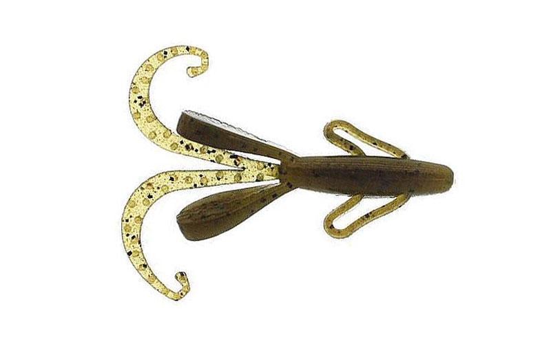 Силиконовый рак Reins Tiny Hog№002 для микроджига съедобный 2" 10 шт. Green pumpkin (6673)