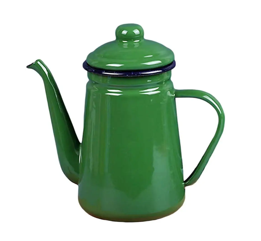 Чайник сталевий з кришкою для газової плити емальований із нержавіючої сталі 1 л Зелений (93886) - фото 1 Чайник сталевий з кришкою для газової плити емальований із нержавіючої сталі 1 л Зелений (93886) - фото 1
