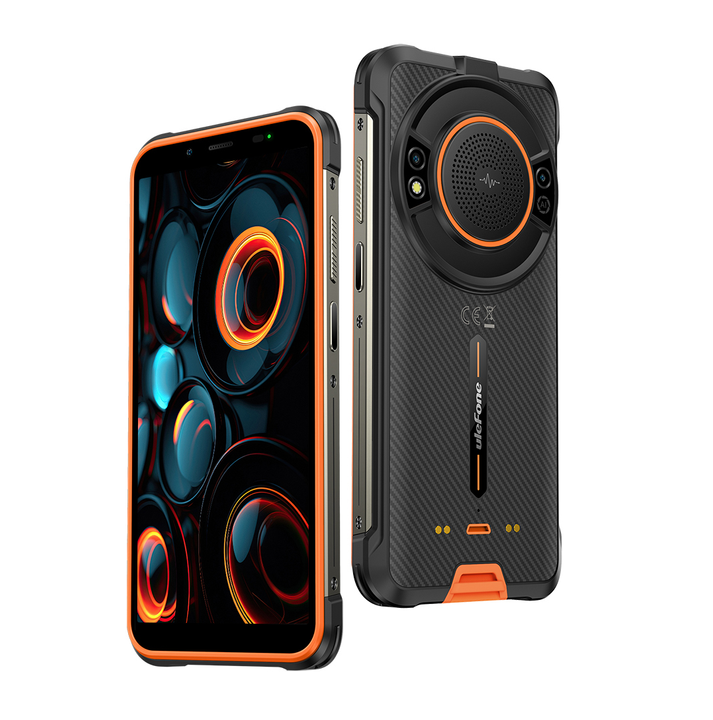 Смартфон Ulefone Power Armor 16S NFC 8/128 Гб Black/Orange (20374891) - фото 5