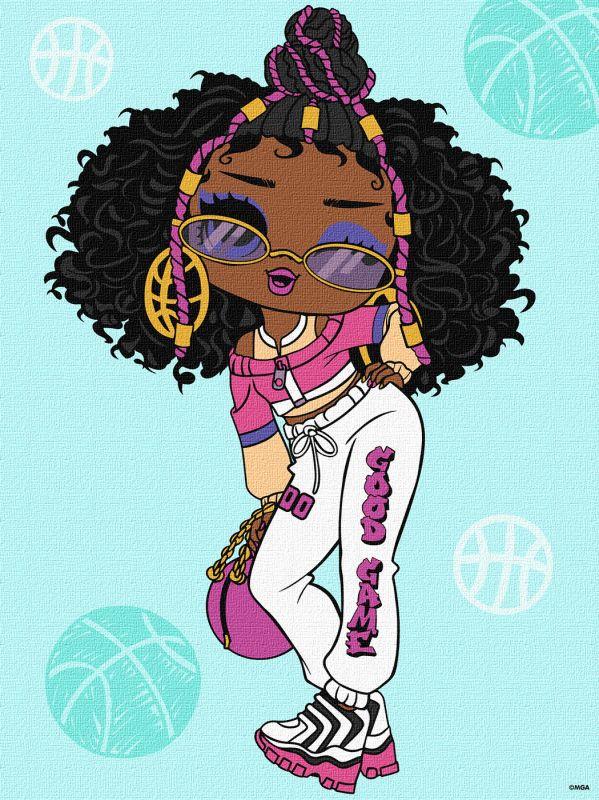 Картина по номерам Ideyka LOL Surprise Tweens Hoops Cutie 30х40 см (2824289869)