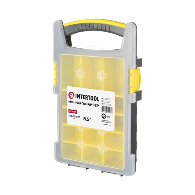Міні-органайзер Intertool 8.5" 210x338x62 мм (BX-4008)