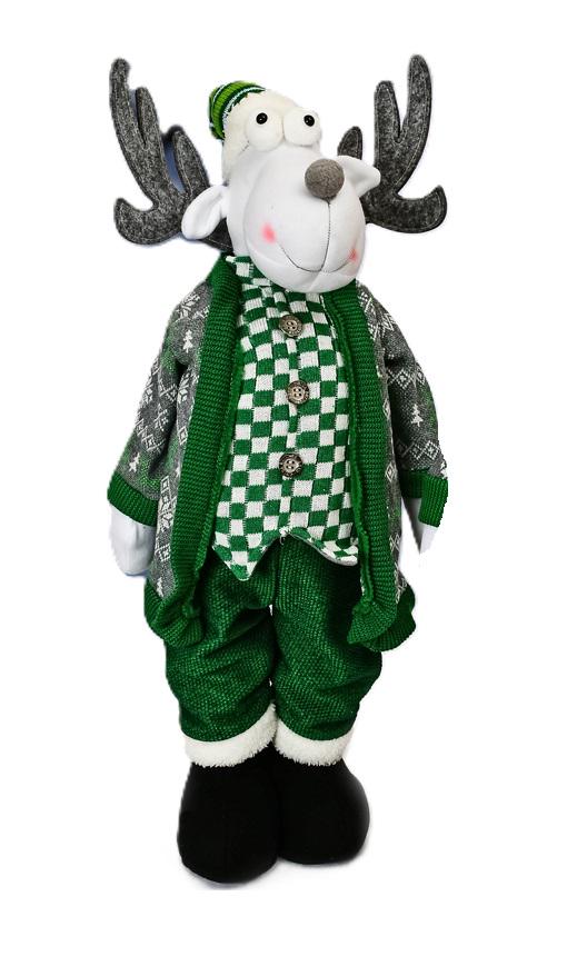 Новорічна фігура Santa&Co 72 см Green (22092158)