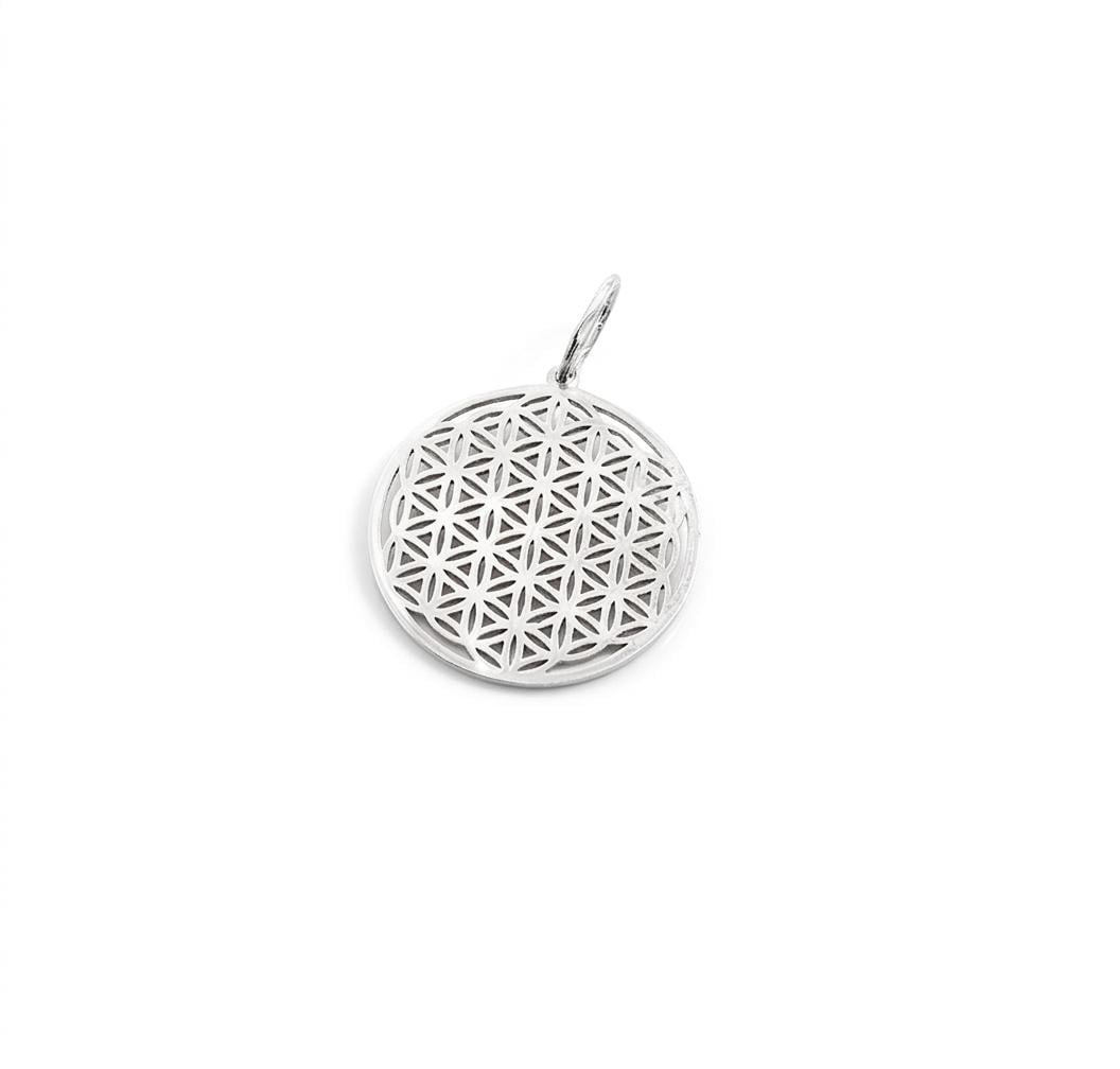 Кулон оберег Maxi Silver 9622 Цветок жизни из серебра (89622)