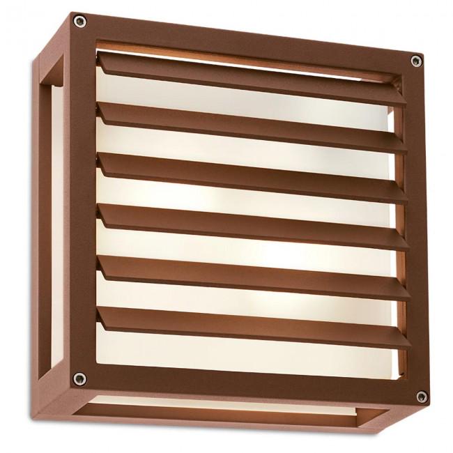 Бра уличное Redo Brick Ap/Pl E27 2X42 W Ip54 R Sq Decor 5.1.1 (9895)