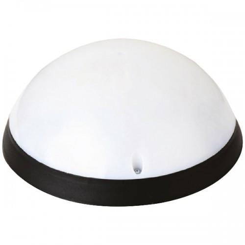 Светильник пластиковый Aqua Полная Луна LED 12W 6400K Черный (400-325-115)