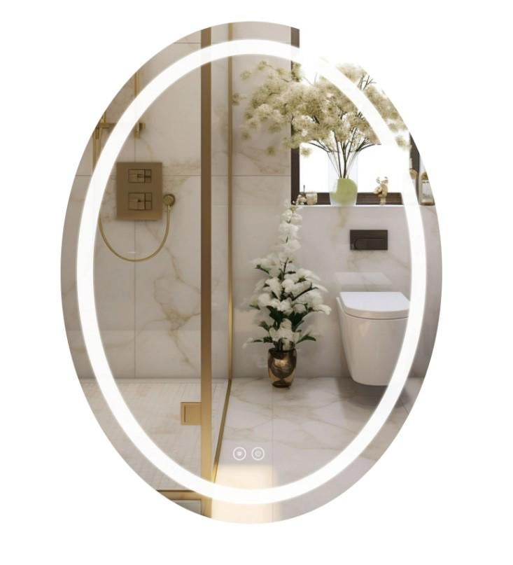 Зеркало Q-tap Mideya (DC-F801) 600х800 QT2078F801W