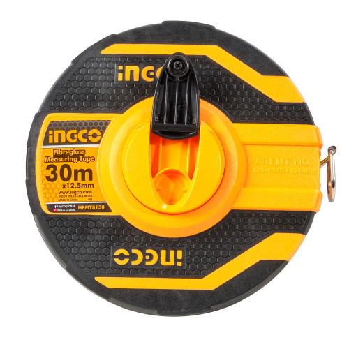Рулетка Ingco скловолокно 30 м 12,5 мм (10636371) - фото 5
