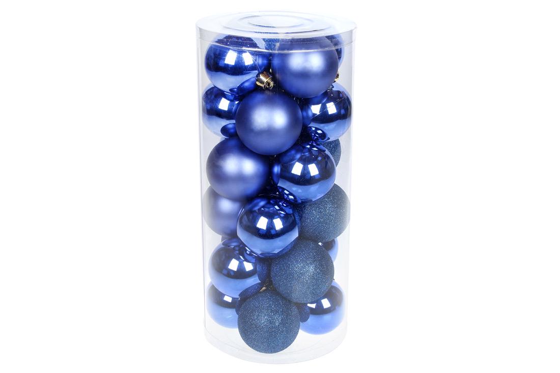 Шар новогодний BonaDi D-6 см 24 шт. (147-827)