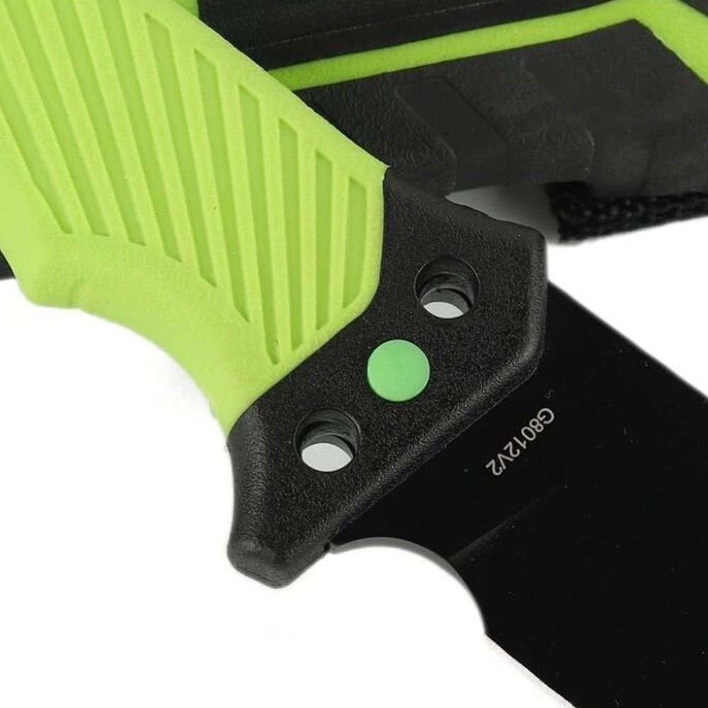 Нож охотничий туристический Ganzo G8012V2-LG Зеленый (160162) - фото 7 Нож охотничий туристический Ganzo G8012V2-LG Зеленый (160162) - фото 7