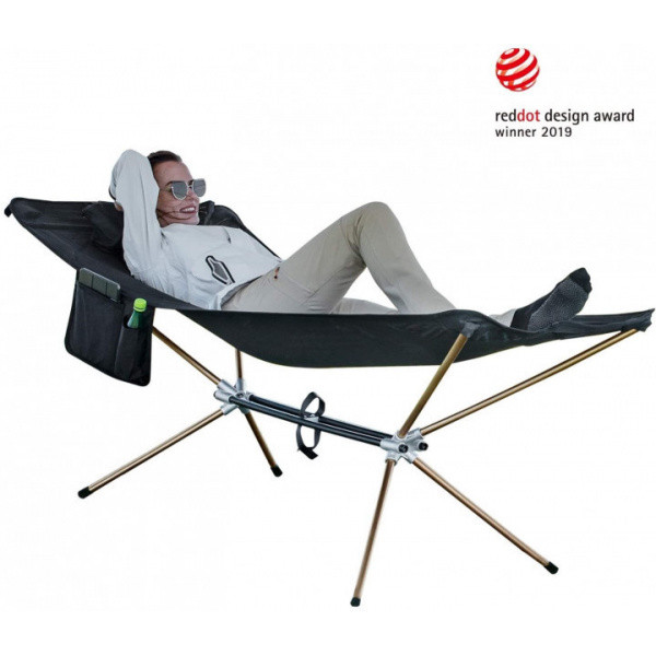 Розкладачка Kingcamp Ultralight folding cot Black (KC1910) - фото 4