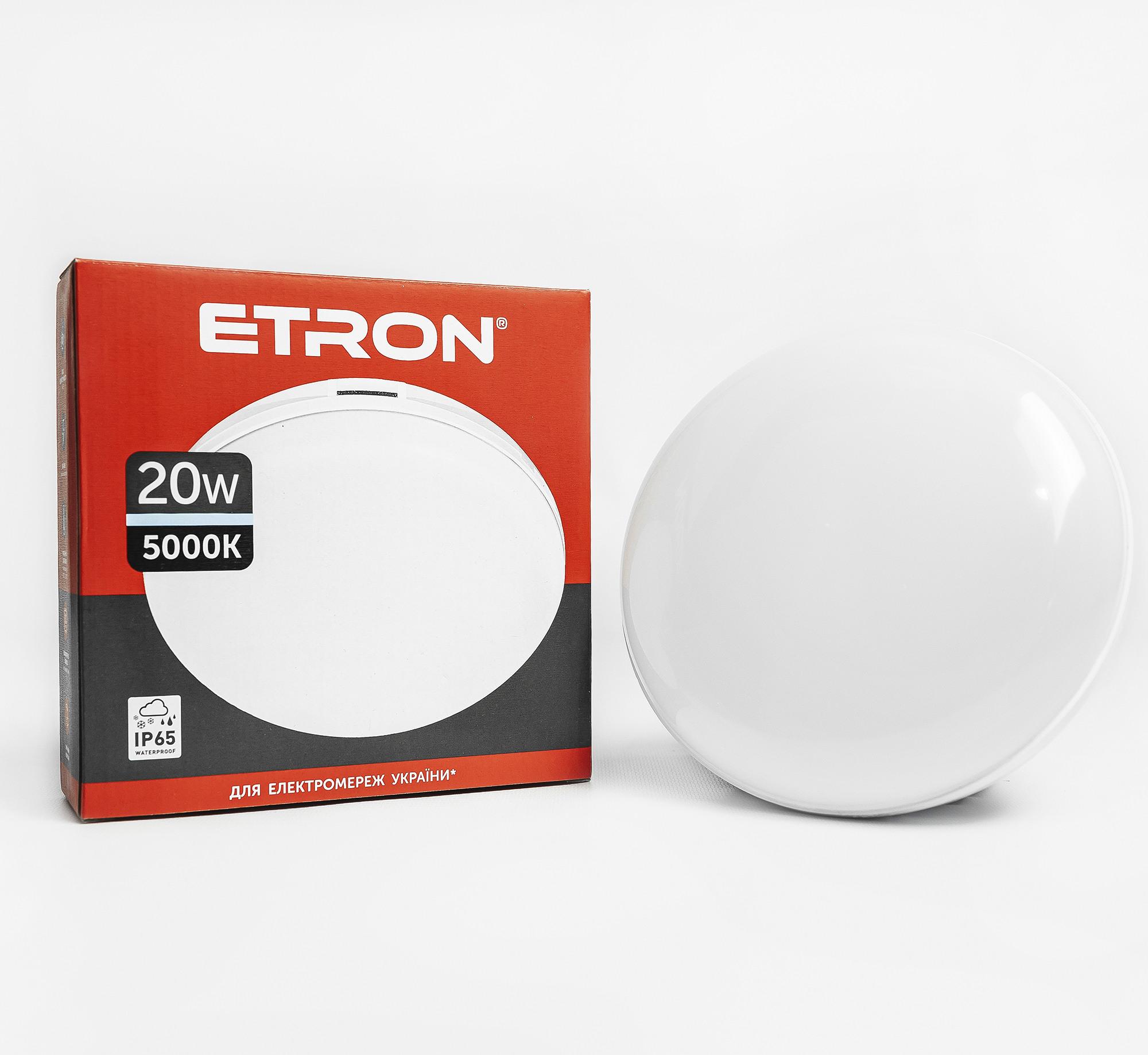 Светильник светодиодный Etron Communal 1-EСP-506-C 20W 5000 К Circle