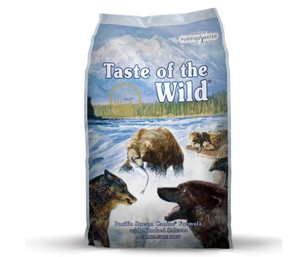 Корм сухий для собак Taste of the Wild Pacific Stream Canine Formula з копченим лососем 18 кг