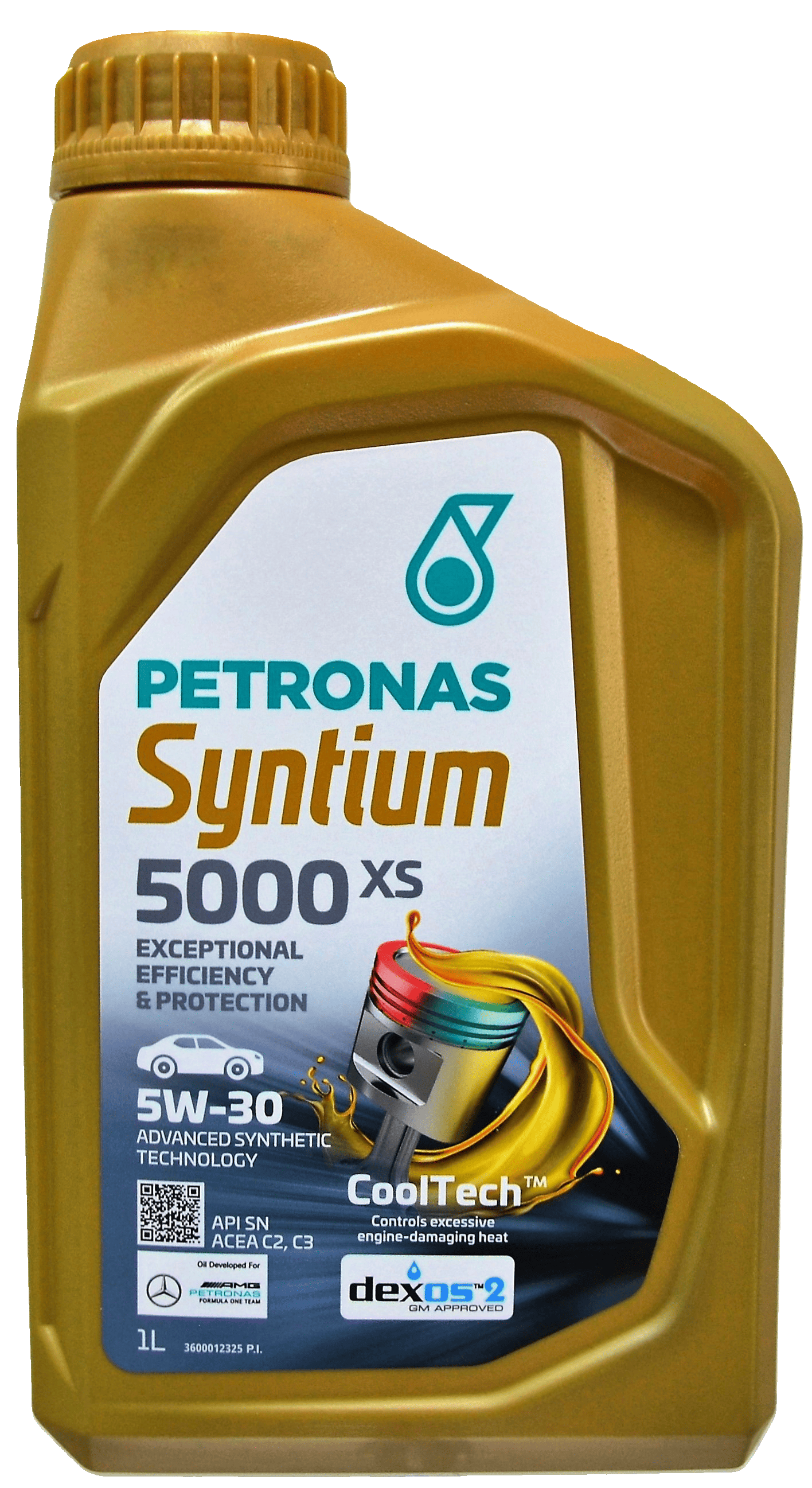 Моторна олива PETRONAS LUBRICANTS Syntium 5000 XS 5W-30 1 л (2419332941) - фото 2