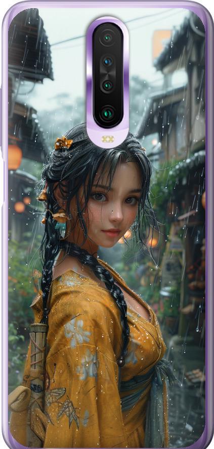 Чехол на Xiaomi Redmi K30 Anime-girl (6133u-1836-42517)