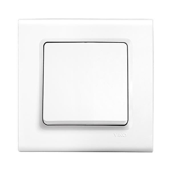 Вимикач Viko Linnera 1-клавішний Білий Вимикач Viko Linnera 1-клавішний Білий