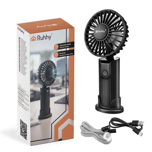 Вентилятор настільний Ruhhy 27781 Чорний (5095bf-3169919918) Вентилятор настільний Ruhhy 27781 Чорний (5095bf-3169919918)