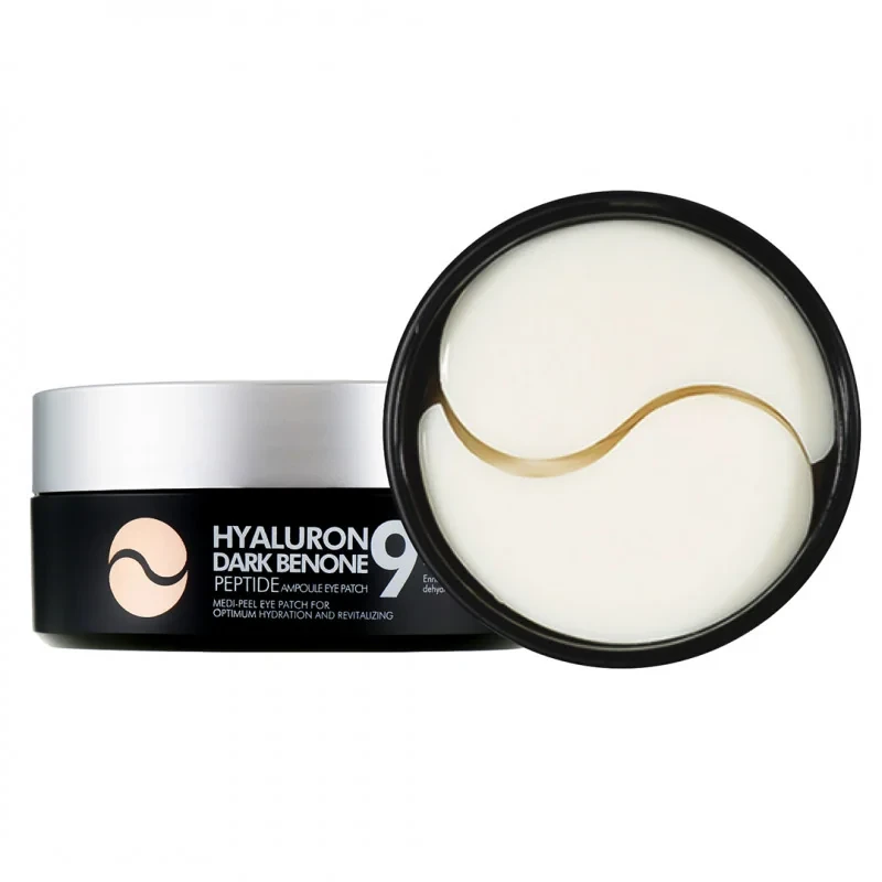 Патчи под глаза осветительные гидрогелевые Medi-Peel Hyaluron Dark Benone Peptide 9 Ampoule Eye Patch 60 шт. (1662788312)
