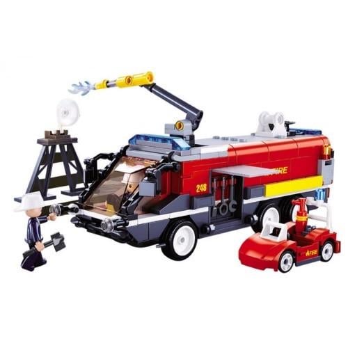Конструктор SLUBAN Fire Пожарная машина аэропорта (M38-B0808)