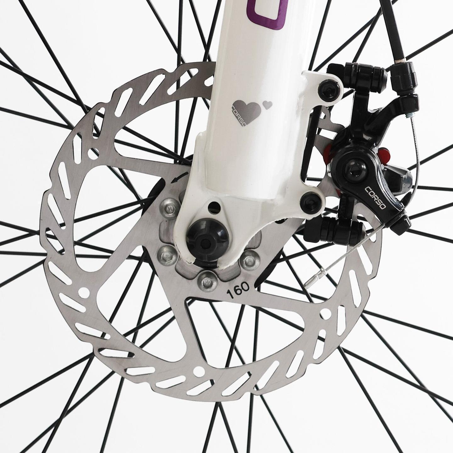 Велосипед горный Corso Amber 27,5" рама 15" Фиолетовый - фото 5 Велосипед горный Corso Amber 27,5" рама 15" Фиолетовый - фото 5