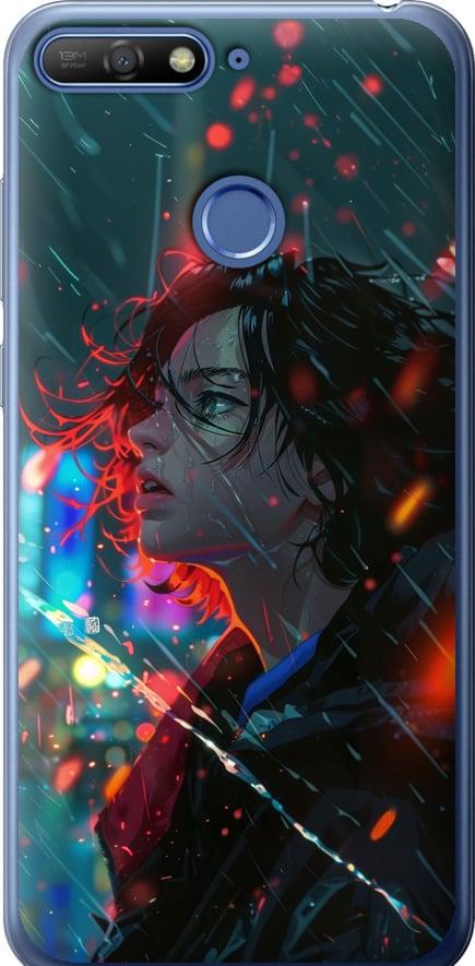 Чехол на Huawei Y6 Prime 2018 Ночные огни (6096u-1441-42517)