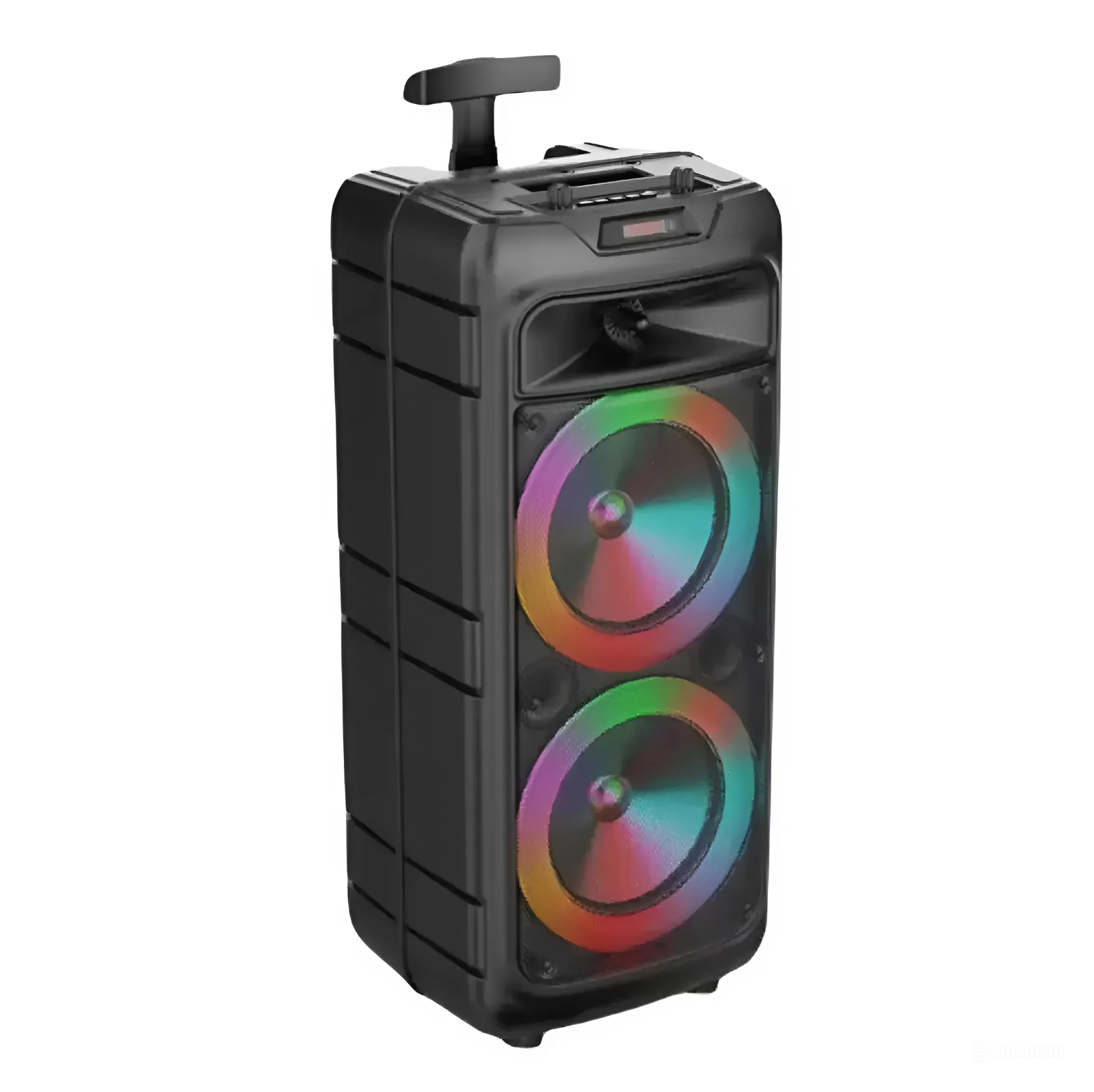 Портативная колонка ZXX ZQS8211 40 Вт Bluetooth микрофон/цифровой дисплей/пульт Черный