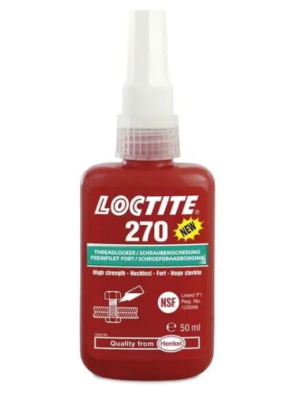 Фиксатор резьбовых соединений LOCTITE 270 высокой прочности 50 мл (23274041)