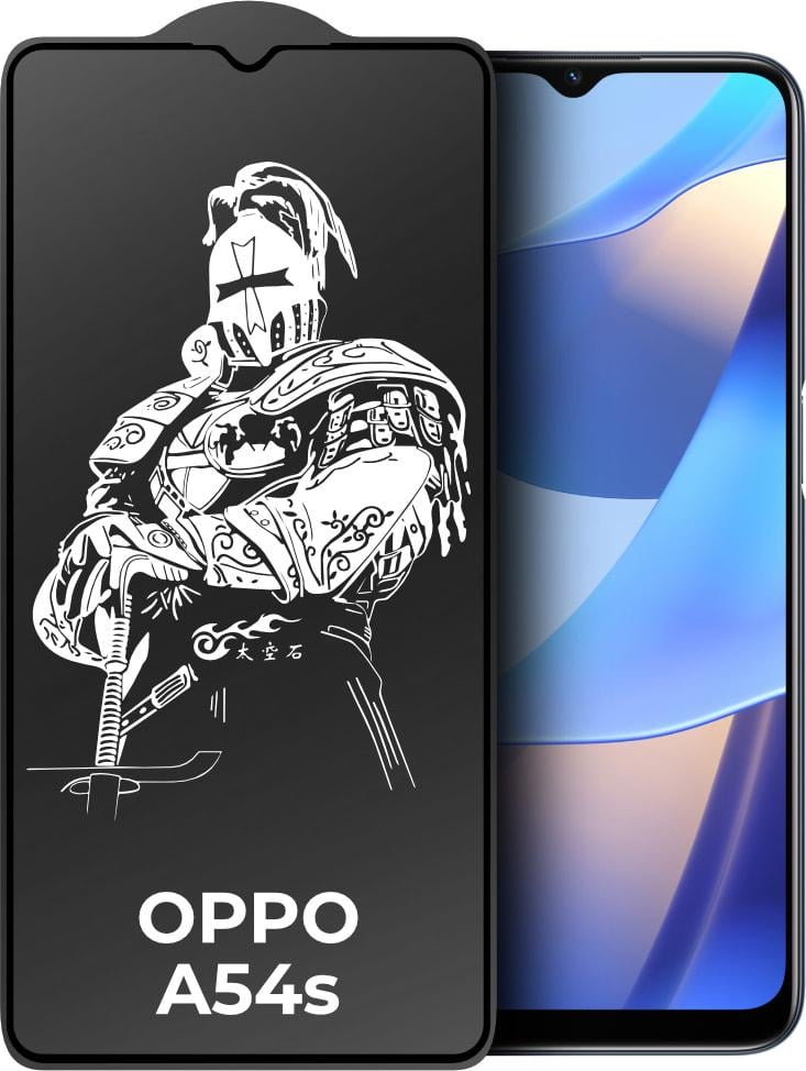 Защитное стекло King Fire OPPO A54s (Full Glue) Black (34980)