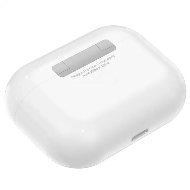 Наушники с микрофоном Hoco EW04 Plus True wireless BT headset беспроводные вакуумные White - фото 9 Наушники с микрофоном Hoco EW04 Plus True wireless BT headset беспроводные вакуумные White - фото 9