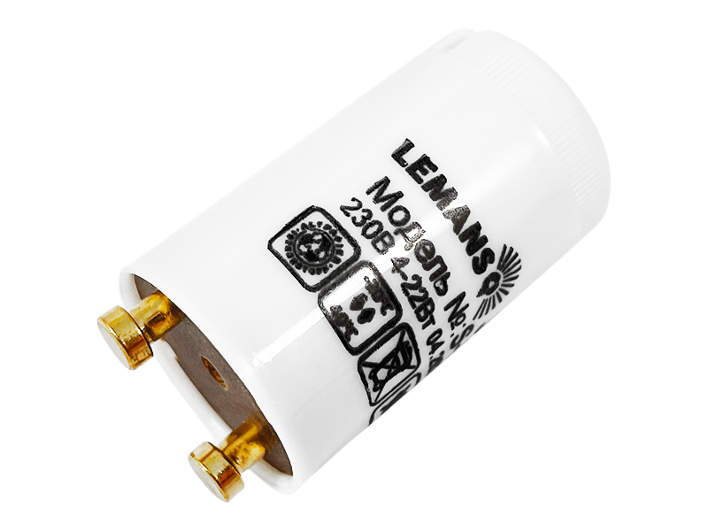 Стартер S-2 Lemanso 220V 4-22W (2215752725) Стартер S-2 Lemanso 220V 4-22W (2215752725)
