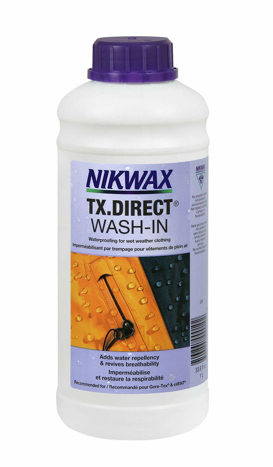 Просочення для мембран Nikwax TX Direct Wash-in 1l (NIK-TX1L)