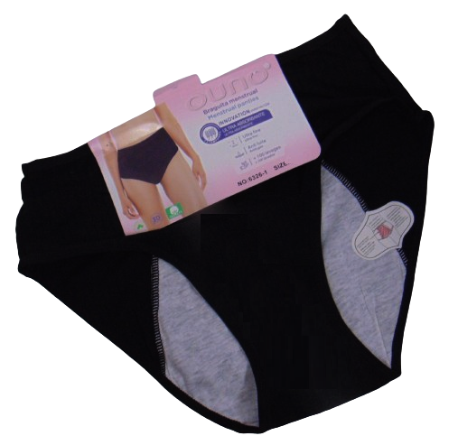 Трусы для критических дней Ouno 6326 2XL Черный