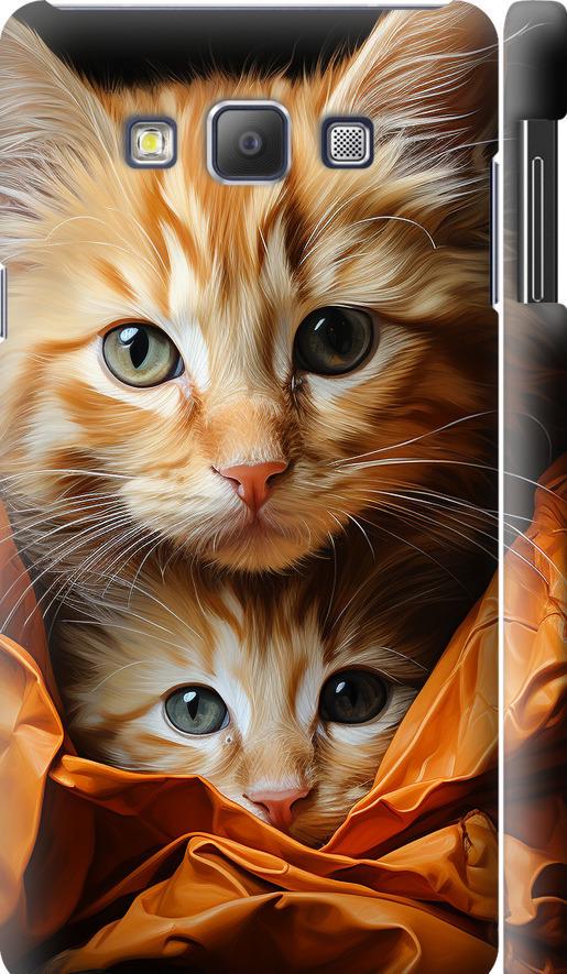 Чехол на Samsung Galaxy A7 A700H Котики 2 (5664m-117-42517)