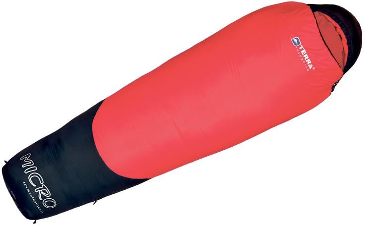 Спальник Terra Incognita Compact 1400 L (левый) Красный (TI-03491L)