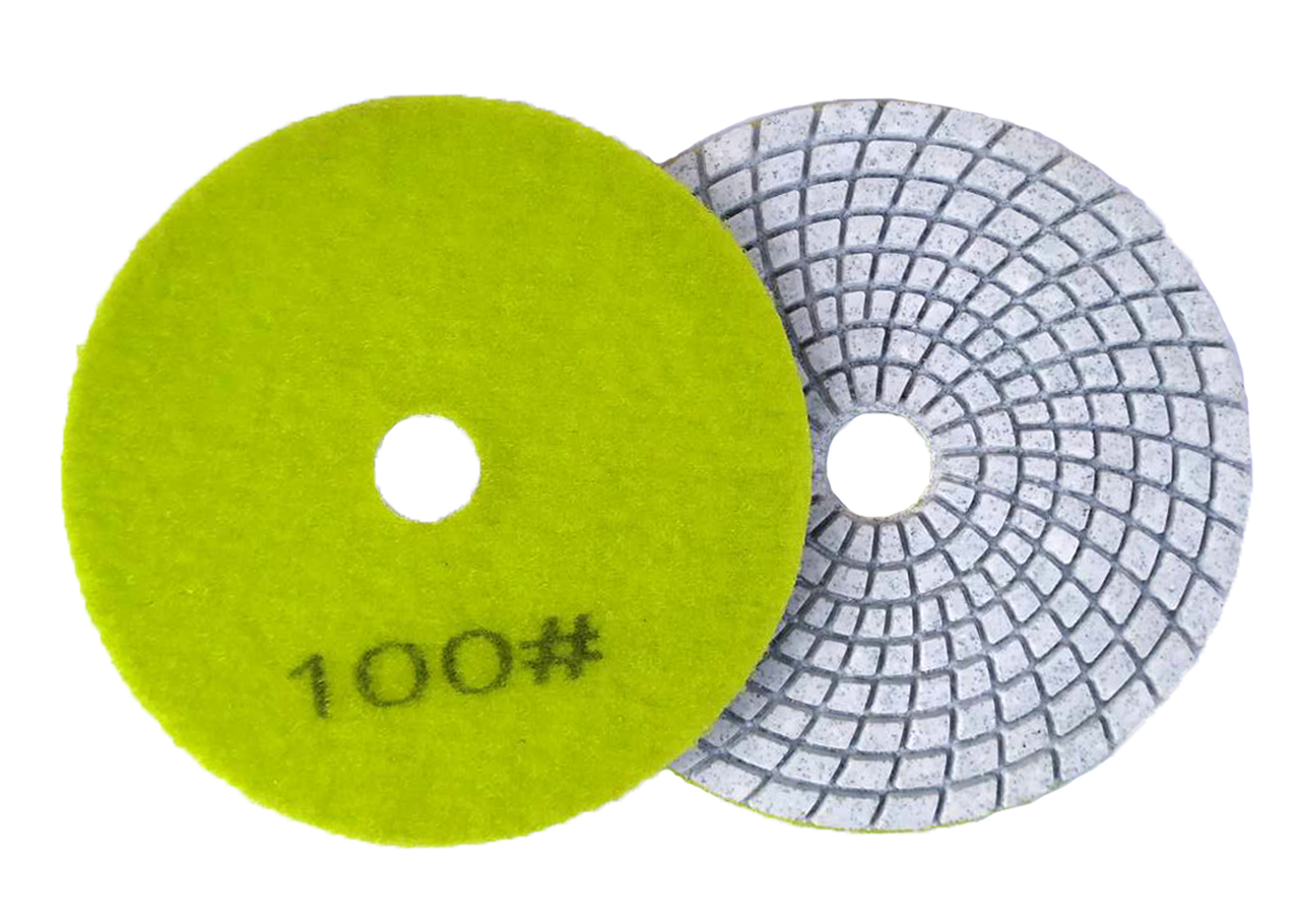 Круг алмазний шліфувальний черепашка Ø 125 мм Р100 (54686)
