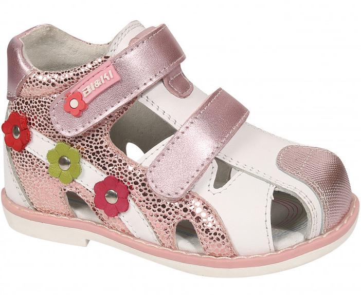 Кожаные сандалии Tom.m 0579C р. 25 Розово-белый