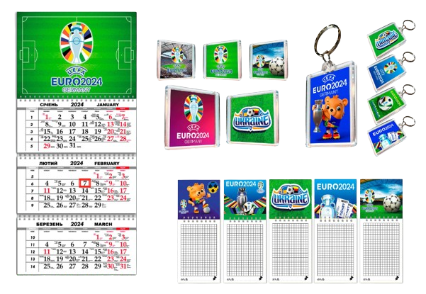 Подарок фанату футбола EURO 2024 (UA2455)