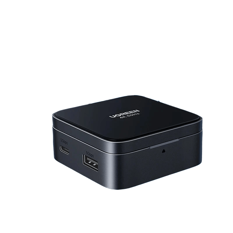 Док-станція UGREEN CM801 HDMI PD 100W/USB 3.1 Black (22994) - фото 1