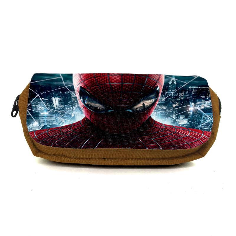 Пенал школьный Паук Spiderman-012 Оранжевый (1559444074)