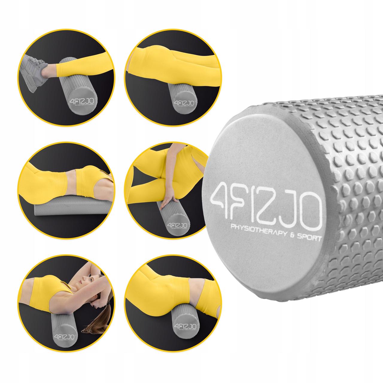 Массажный ролик 4fizjo CARE+ EVA 45x15 см Grey (P-5907739314383) - фото 10 Массажный ролик 4fizjo CARE+ EVA 45x15 см Grey (P-5907739314383) - фото 10