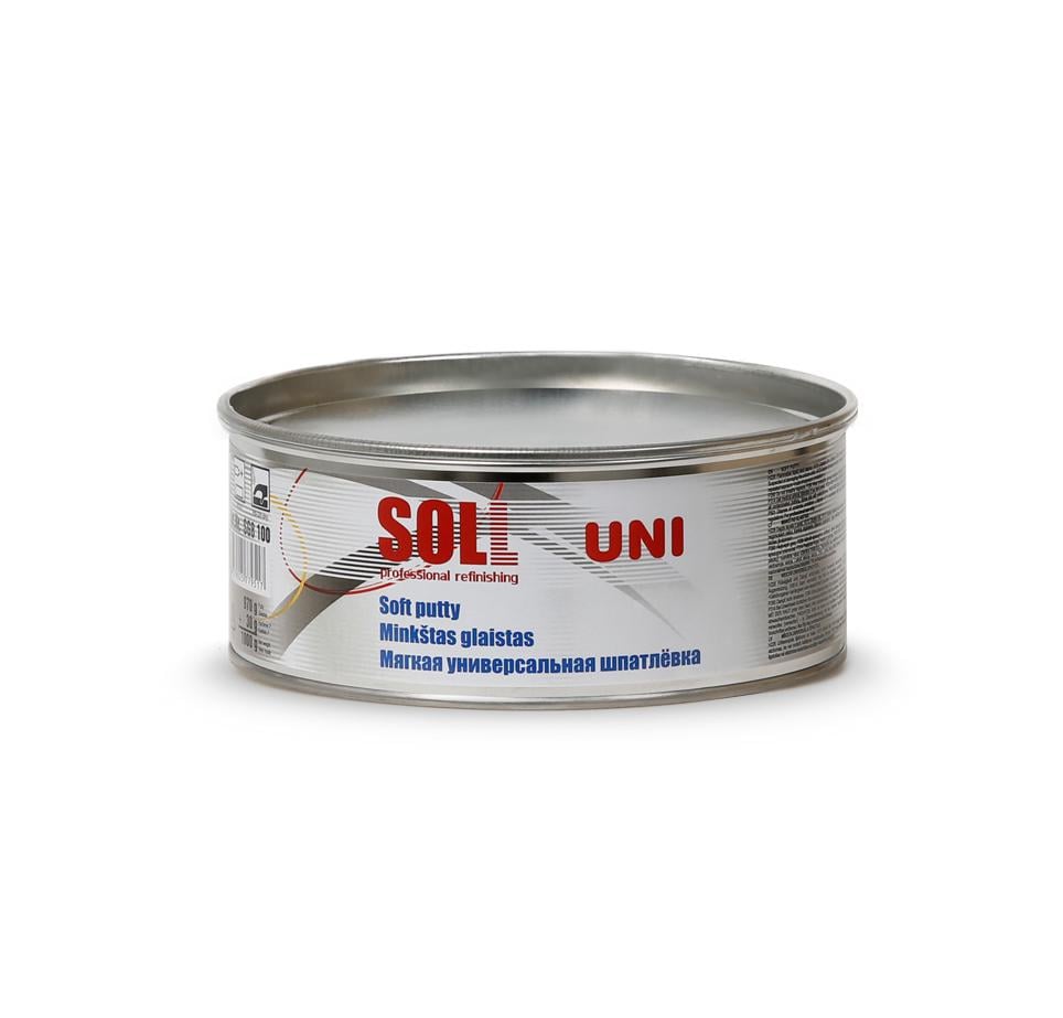 Шпаклевка универсальная SOLL Uni мягкая 1,0 кг Белый (000033226) Шпаклевка универсальная SOLL Uni мягкая 1,0 кг Белый (000033226)