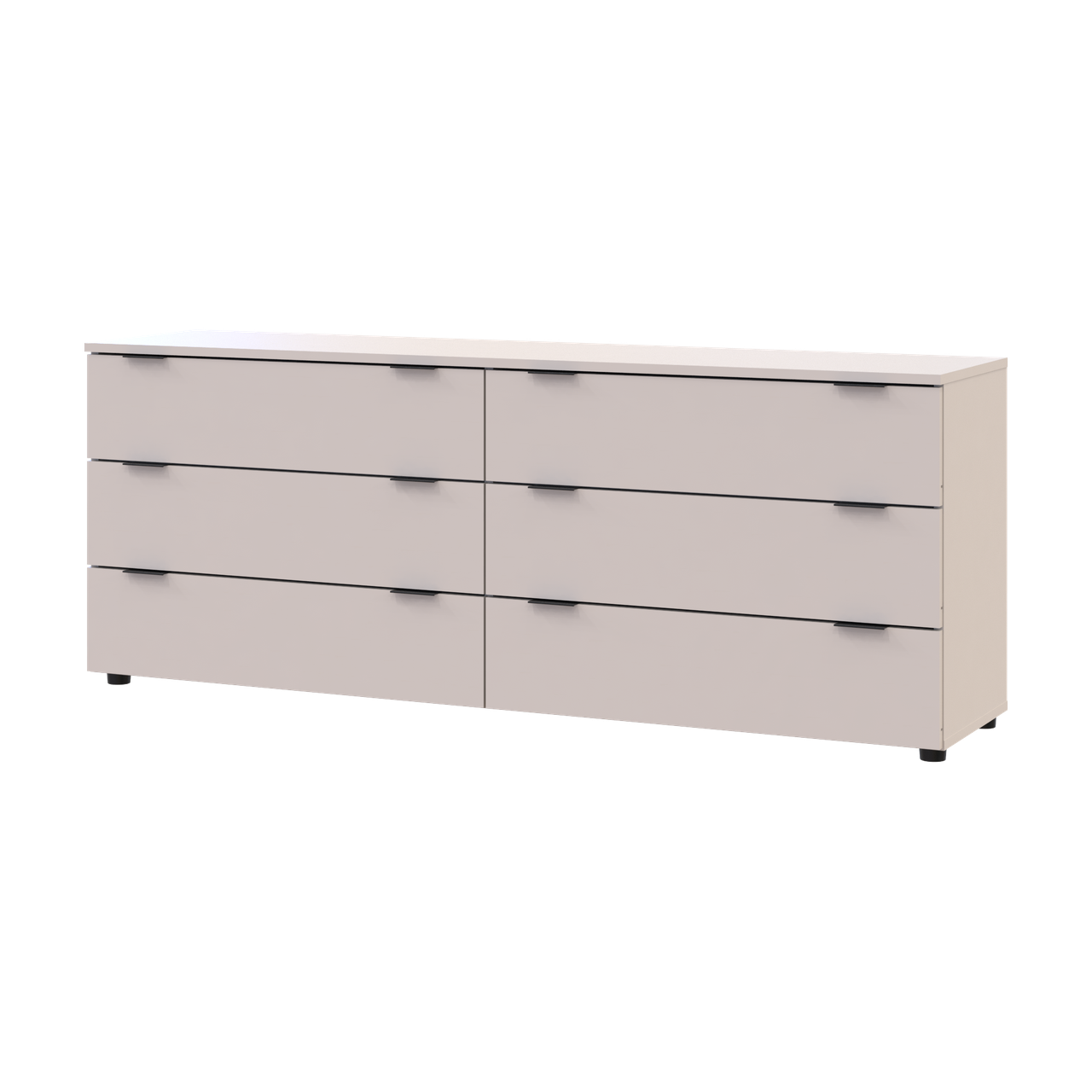 Комод Doros Рон 9 6 ящиков 160х38х62 см Кашемир (41516174)