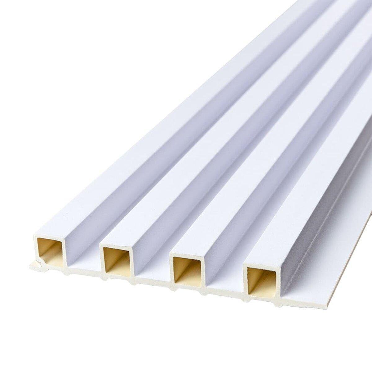 Рейкова панель Sticker Wall D декоративна 3000x160x23 мм Перламутровий (3DPanda-1533)