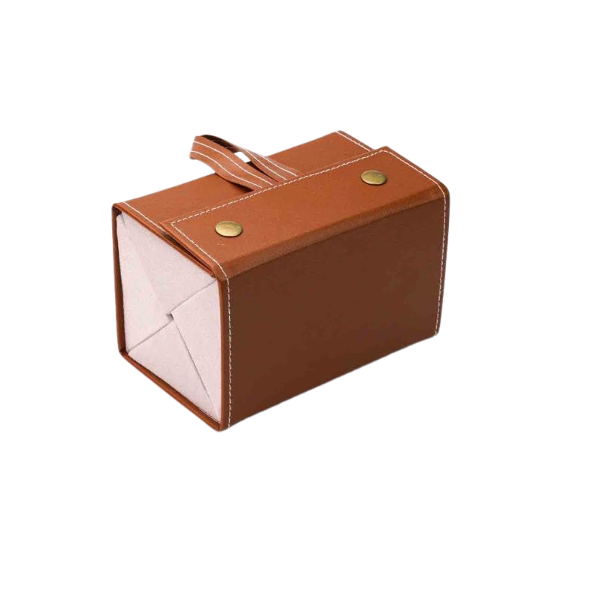 Футляр для хранения очков складной Коричневий (PDVSOK-BRN-0850)