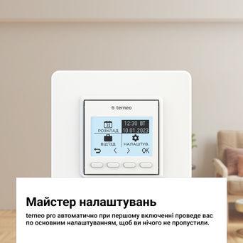 Терморегулятор ZUBR terneo pro Белый - фото 4 Терморегулятор ZUBR terneo pro Белый - фото 4