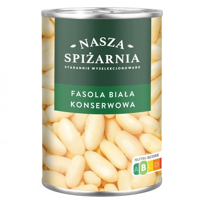 Фасоль белая консервированная Nasza spizarnia 400 г